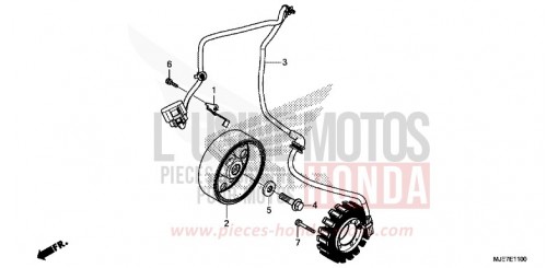 GENERATRICE CBR650FAJ de 2018